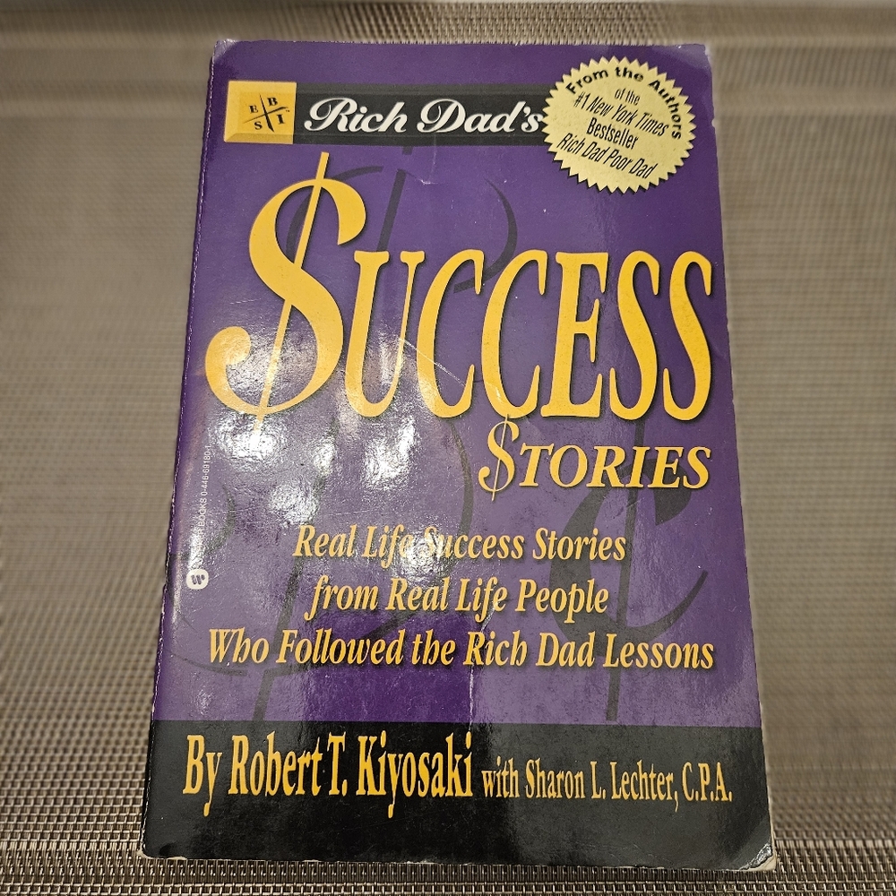 Rich Dad's Success Stories Robert Kiyosaki soft cover book 2003